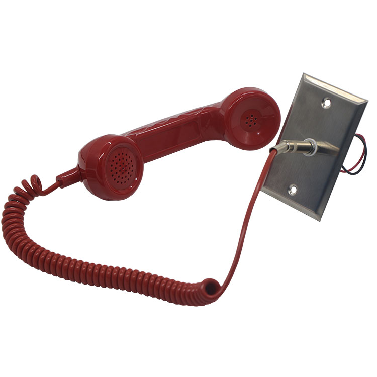 telephone handset adn jack