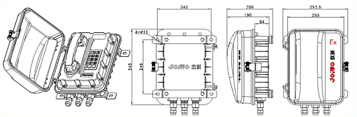 JWBT811 drawing