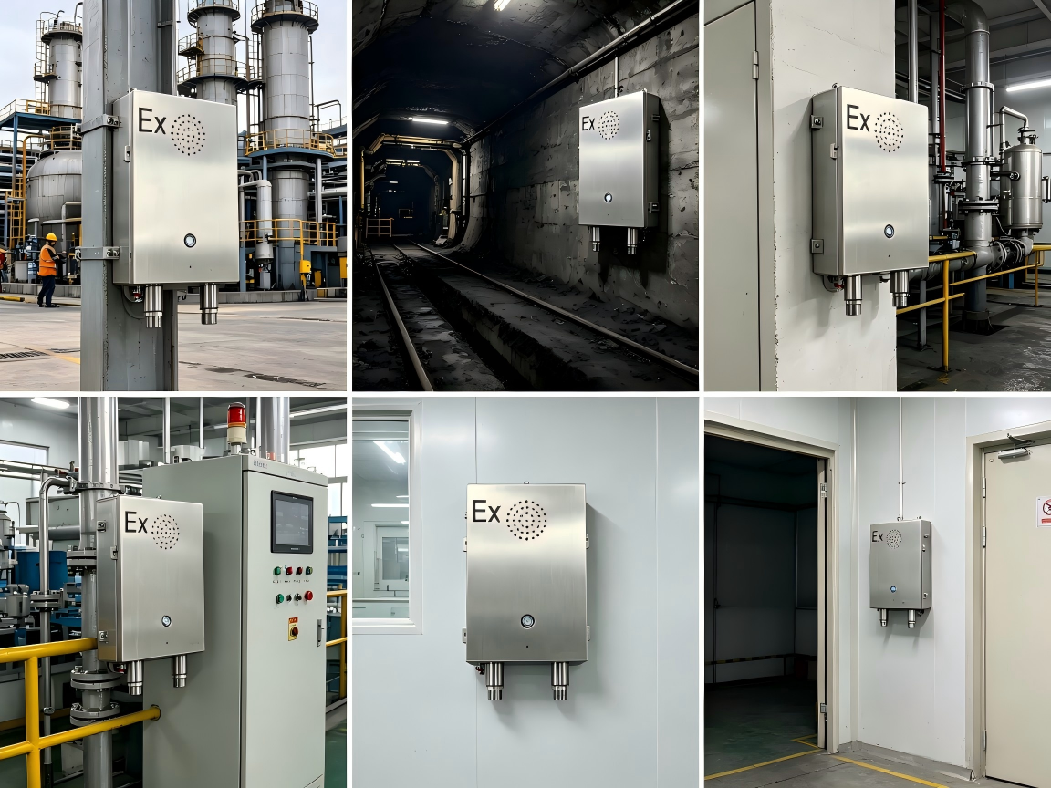 Application Explosion proof Hands Free Telephone