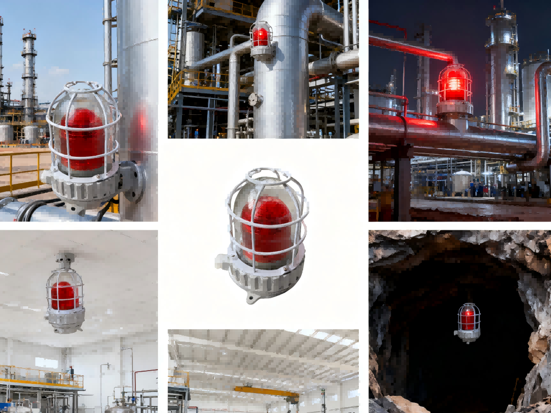 explosion-proof warning light